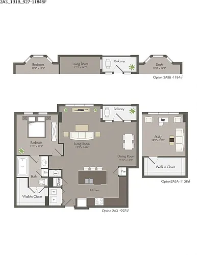 Floor plan 2A3