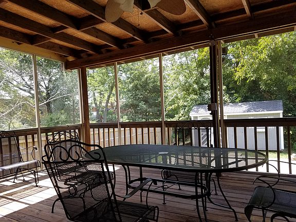 Screened in Deck