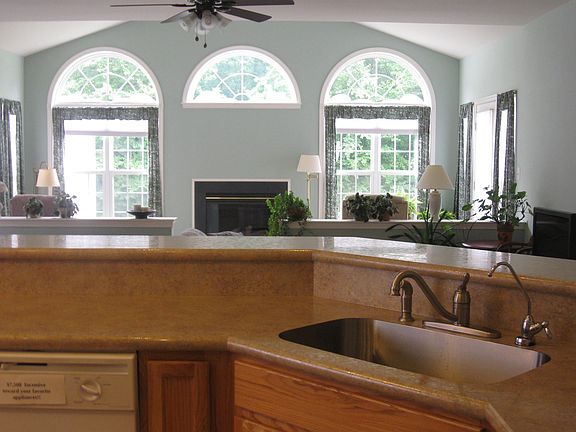 VIEW FROM KITCHEN