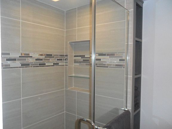 Large walk-in shower