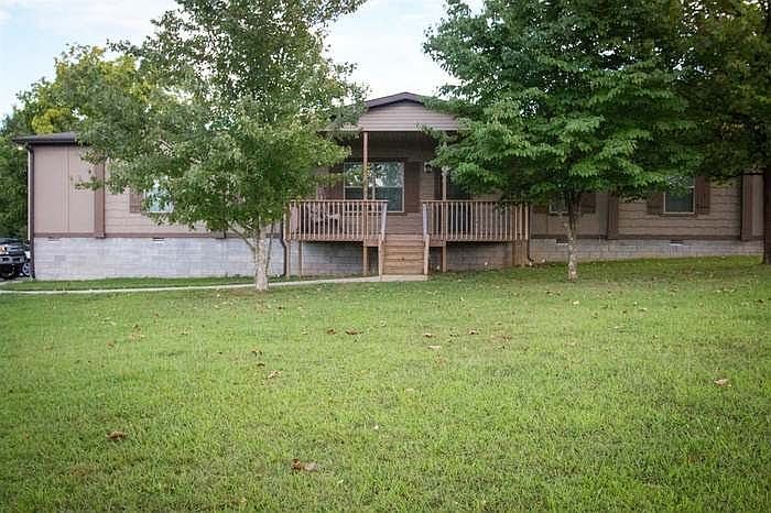 Large covered front porch. 