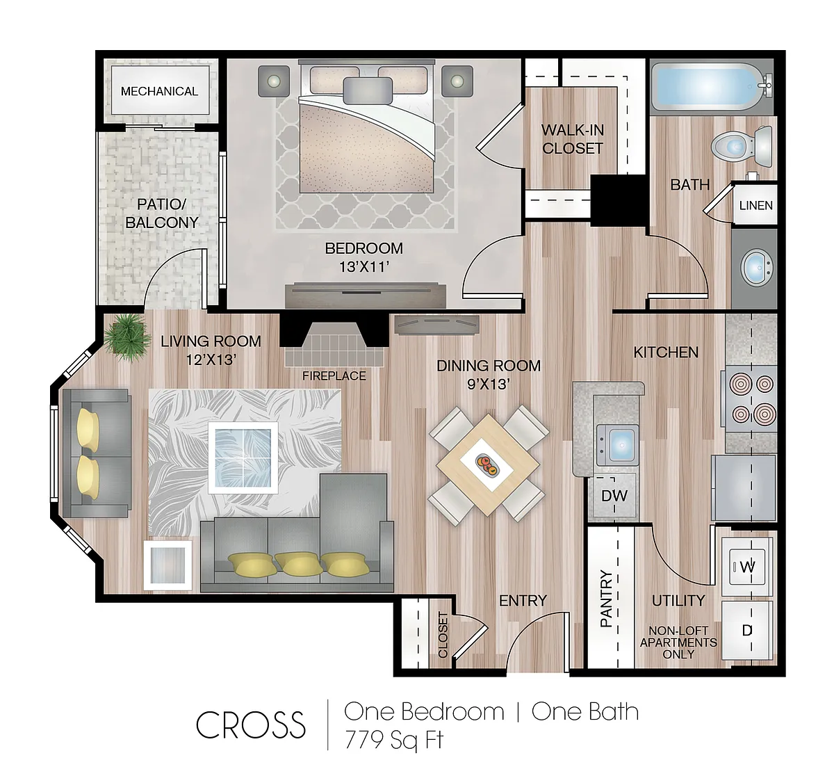 Floor plan Cross
