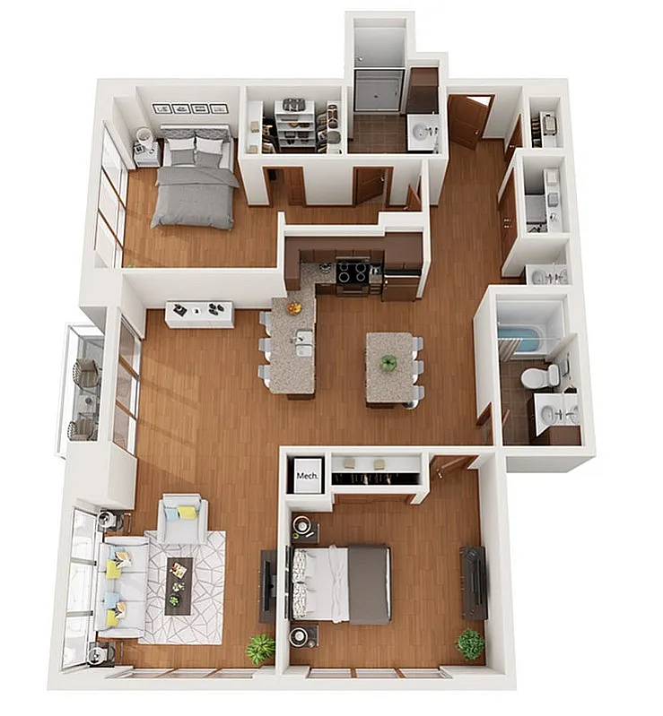 Floor plan W2