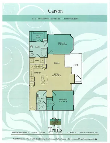 Floor plan Carson