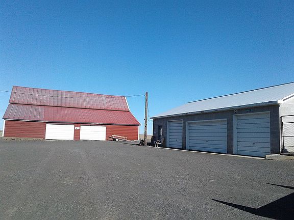 Barn and 4-car garage