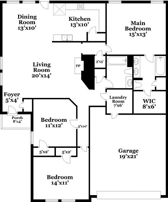 3 bed, 2.0 bath, 1574 sqft, $2,380 — Photo 2