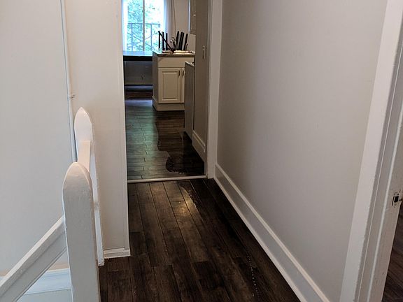 Hallway from entrance to kitchen