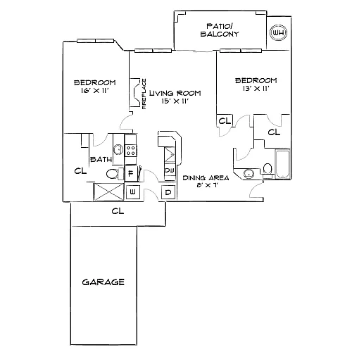 Floor plan Design 2B20