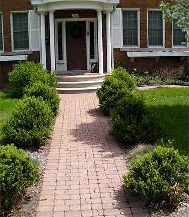 Front Walk to Entry