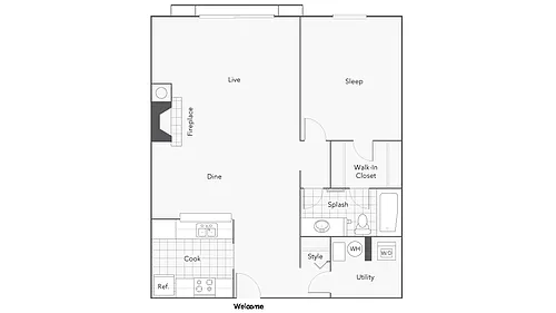 Floor plan A4