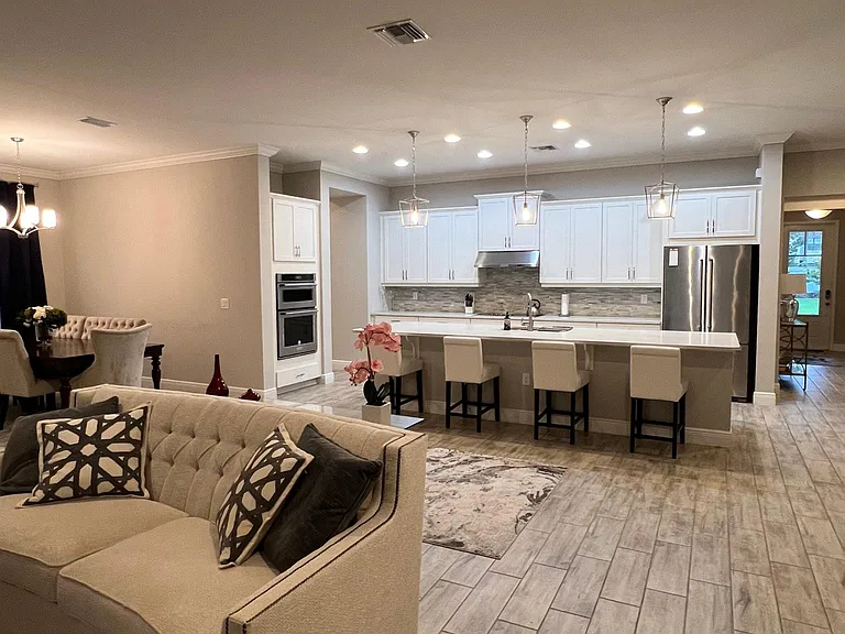 Open floor plan
