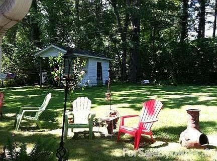 Nice Shady Fenced in backyard