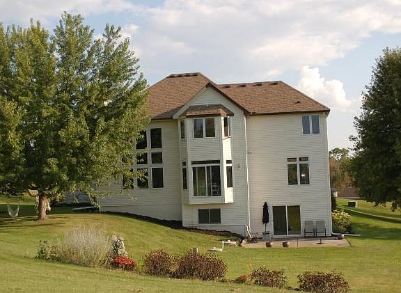 The fantastic three acre lot offers space between neighbors and room for hobbies or play. The oversize 3 stall garage has space for storage.