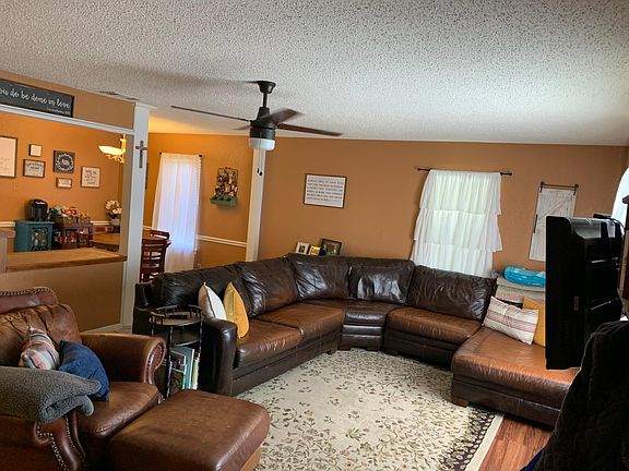 Living area looking in to dining room.