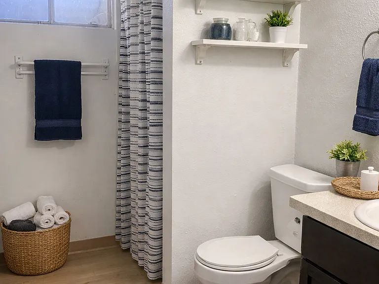2nd bath with shower