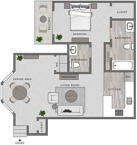 Floor plan A4 - 1X15