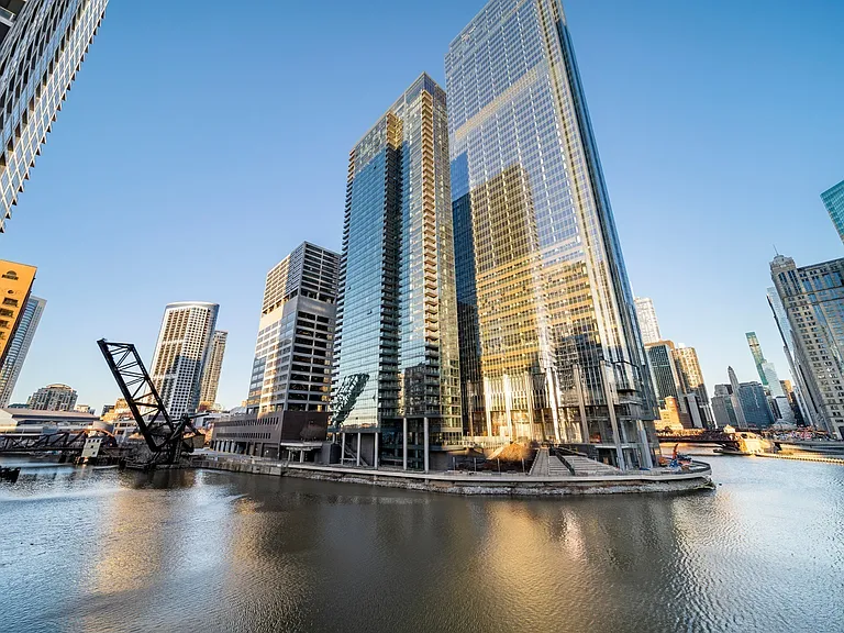 Wolf Point West Building Daytime