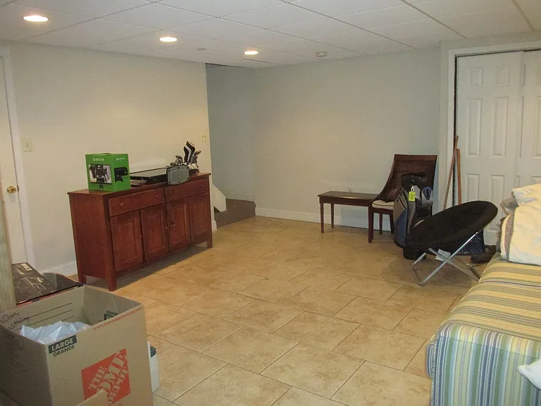 Finished basement