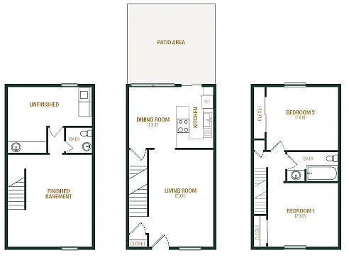 Floor plan TH3