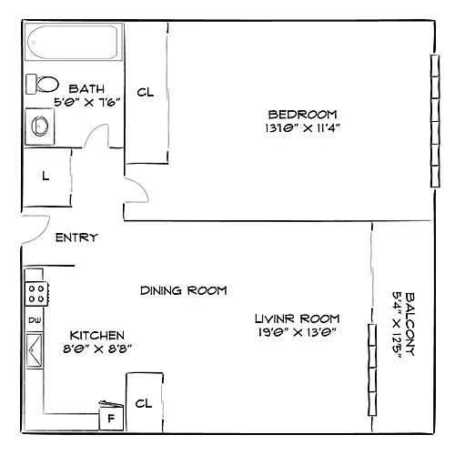 Floor plan Design 1A Premier