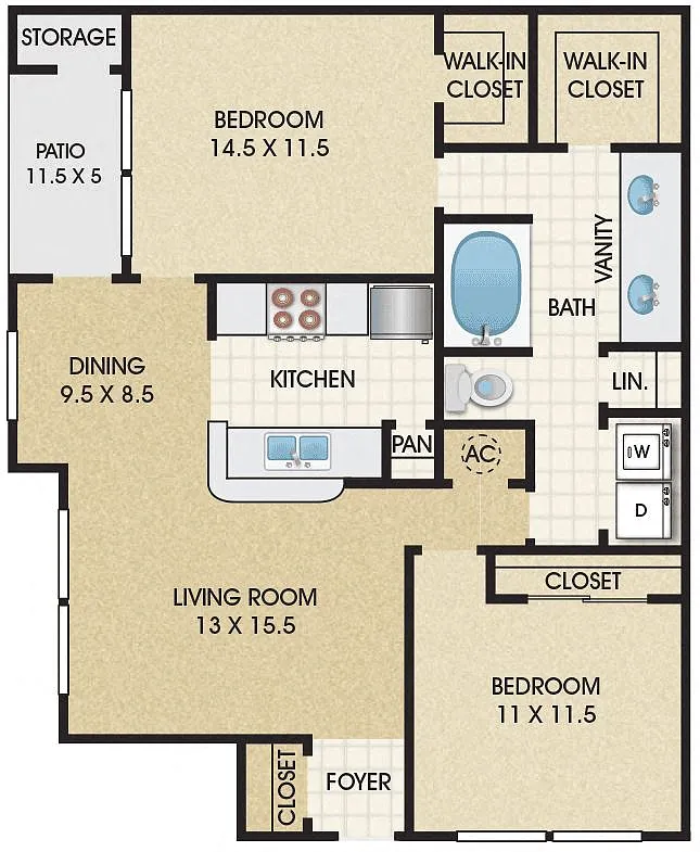 Floor plan rcB1