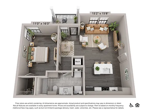 Floor plan A1