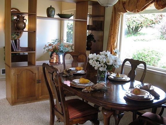 Dining "L" Conveniently Located Off Kitchen & Living Room