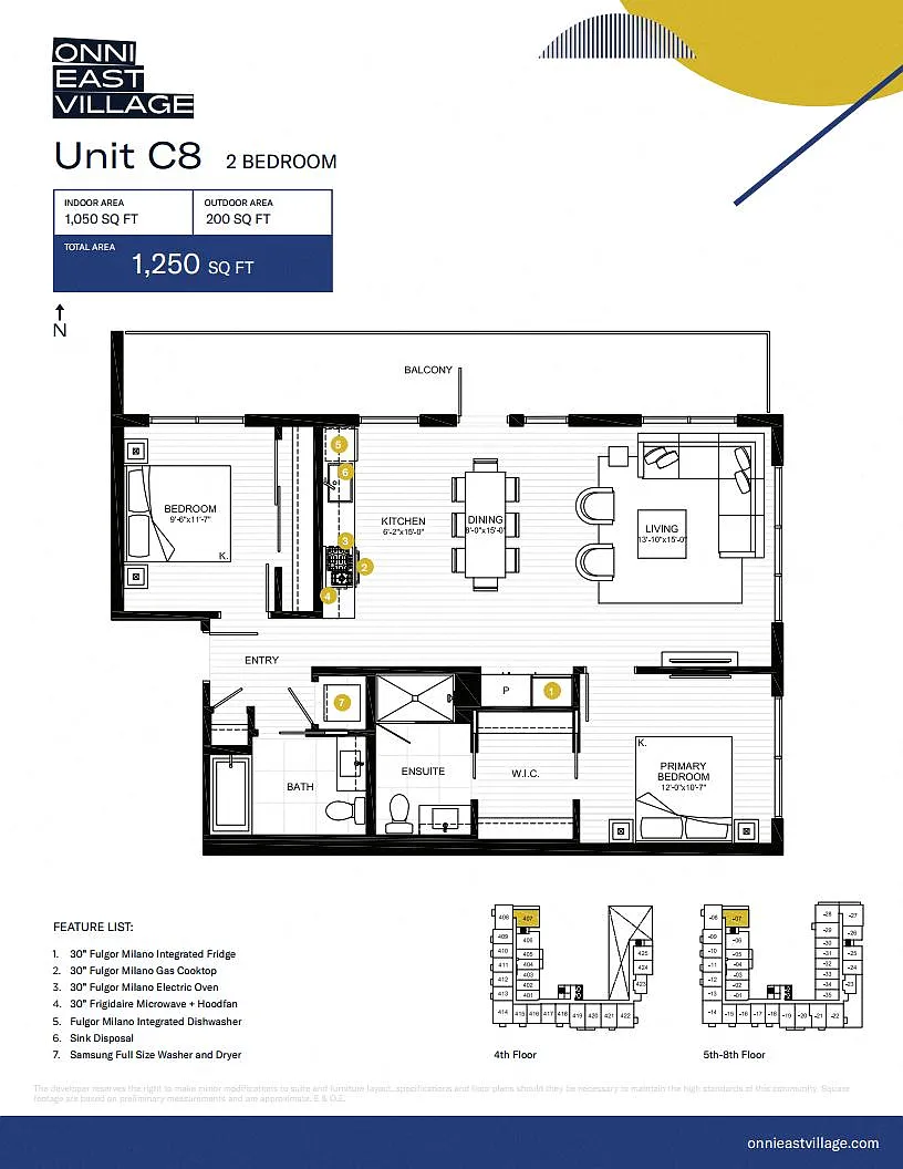 Floor plan C8