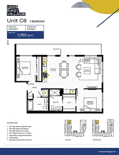 Floor plan C8
