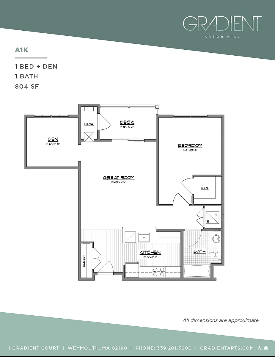 Floor plan A1K