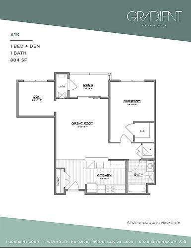 Floor plan A1K