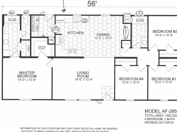 Champion 28x56 - 38 Plan, Pueblo Mesa