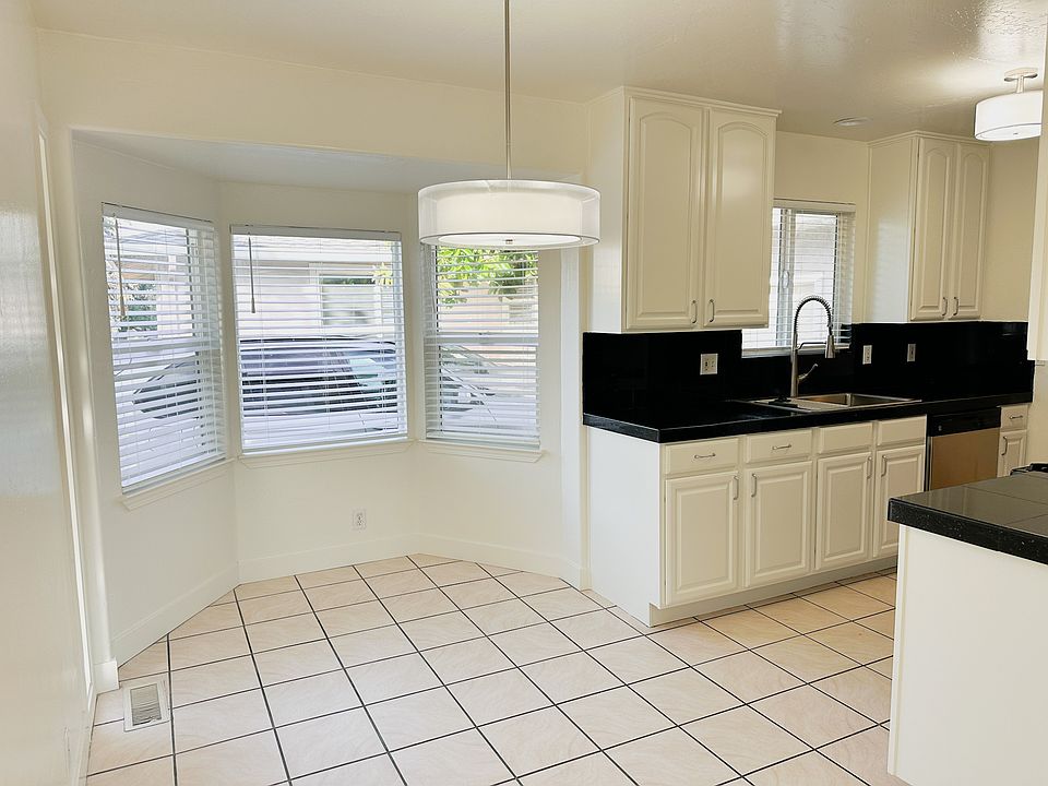 Breakfast nook, well lit