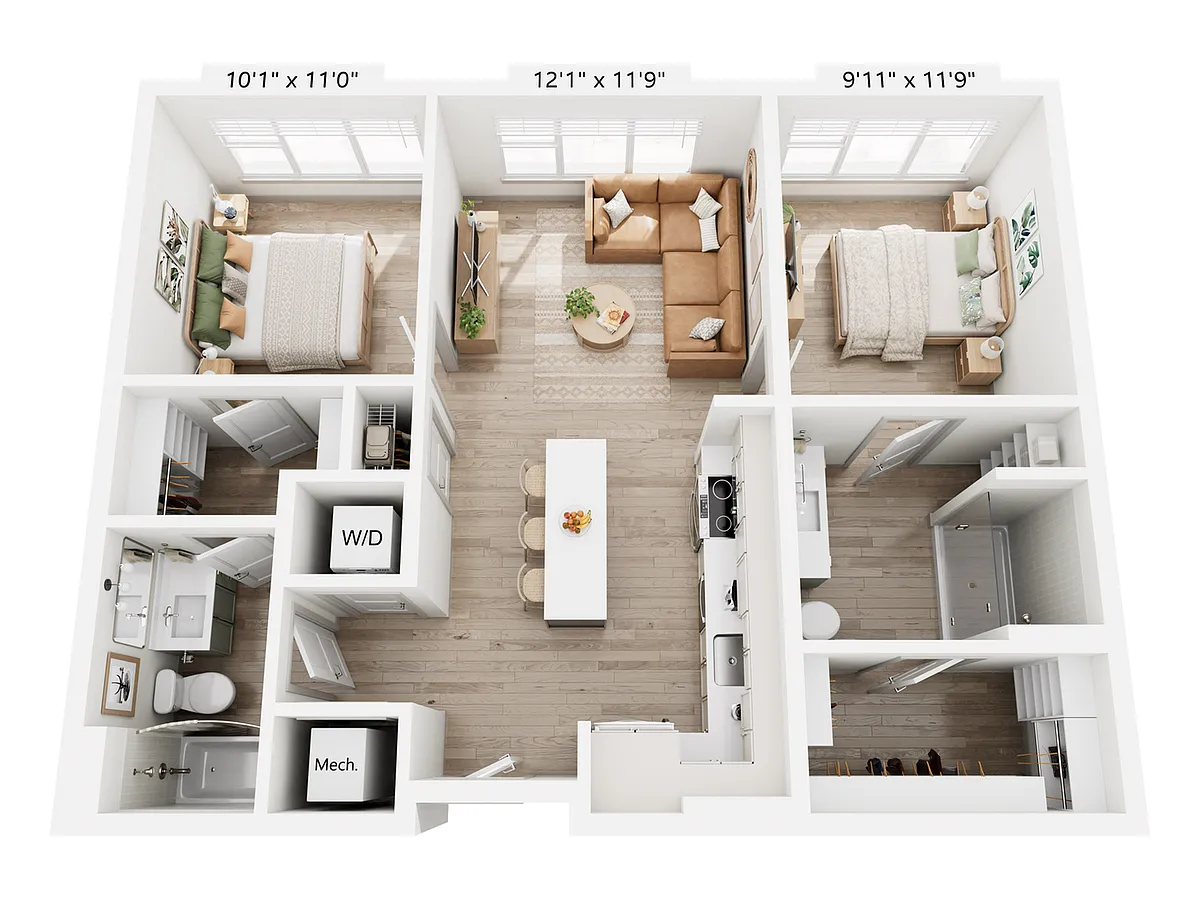 Floor plan B1