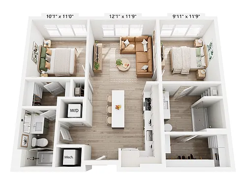 Floor plan B1