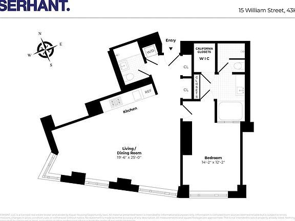 2nd image of 15 William St APT 43K