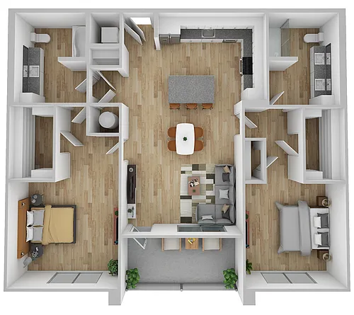 Floor plan B3