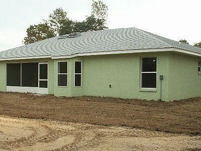 Rear view ( now has grass)