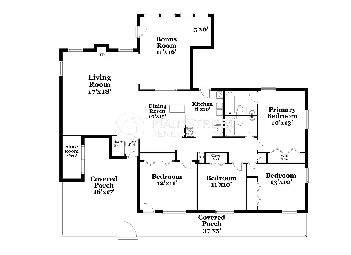 Floor Plan - 3305 19th Ave W