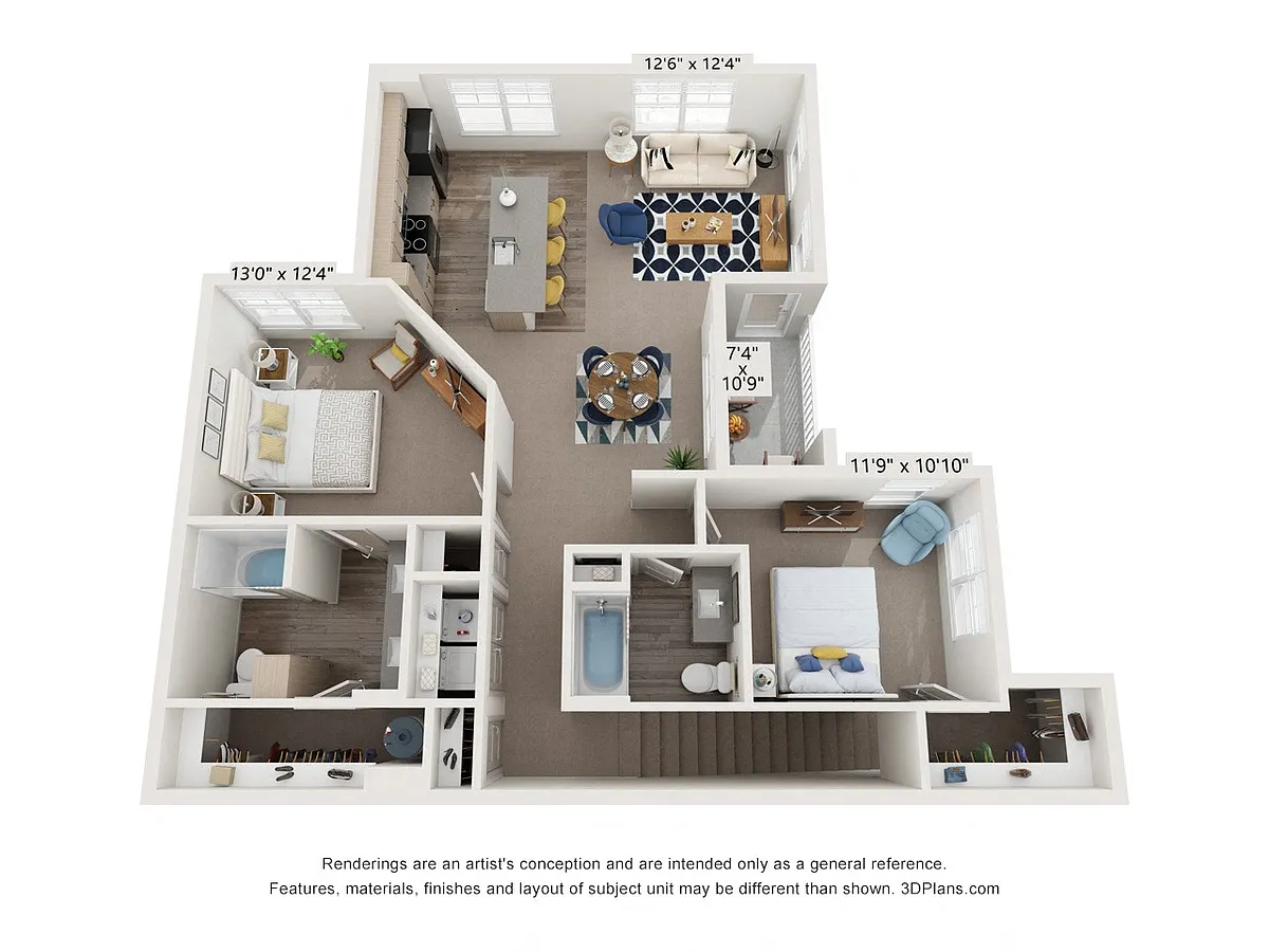 Floor plan Corbett (Upper)