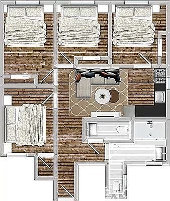 2nd image of 456 W 47th St APT 3B