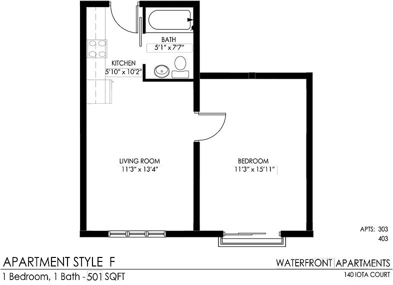Floor plan F