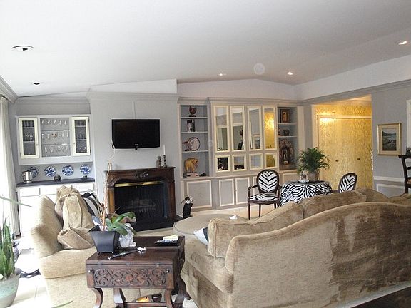 Large Living Area with Fireplace. A must see