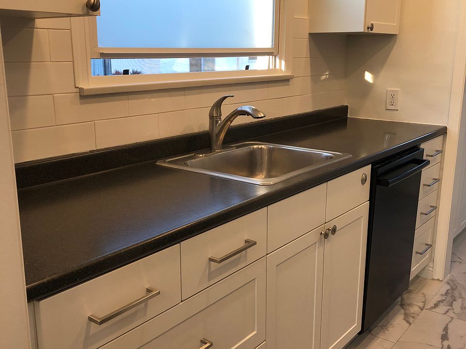 Newly updated kitchen with TONS of storage (more than is visible in this shot)