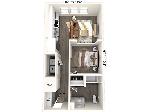 Floor plan S3-593sf-430