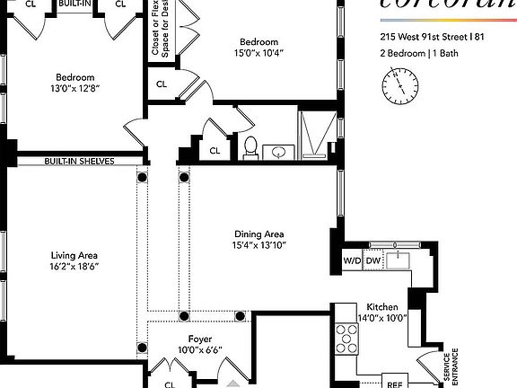 2nd image of 215 W 91st St APT 81