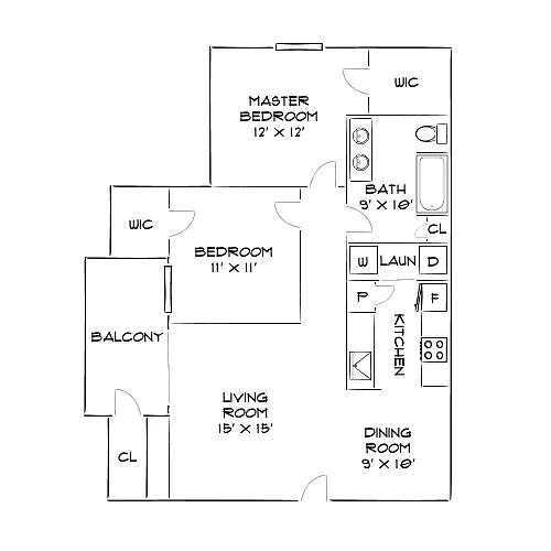 Floor plan Design 2A10 Premier 2