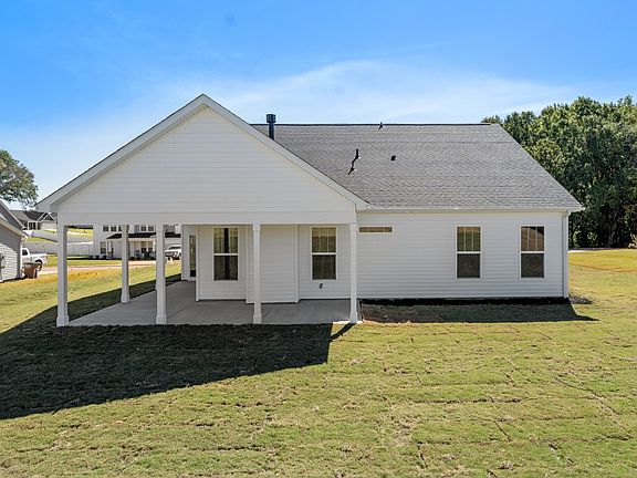 Rear Covered Porch of The Oakleigh Design by DRB Homes