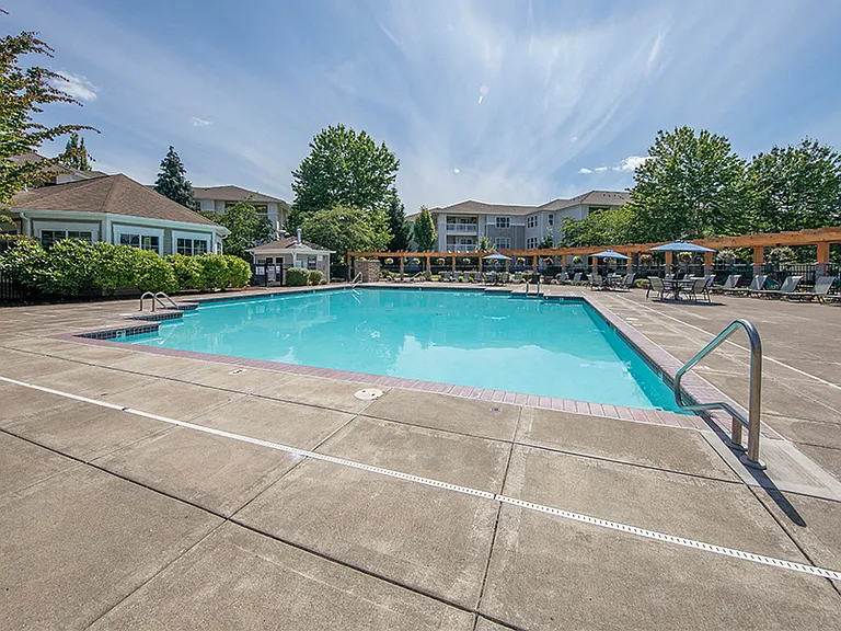 Seasonal outdoor pool