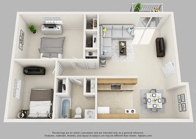 Floor plan Andover